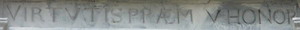 VIRTUTIS PRAEMIUM HONOR