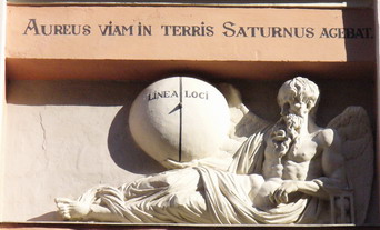 aureus viam in terris saturnus agebat